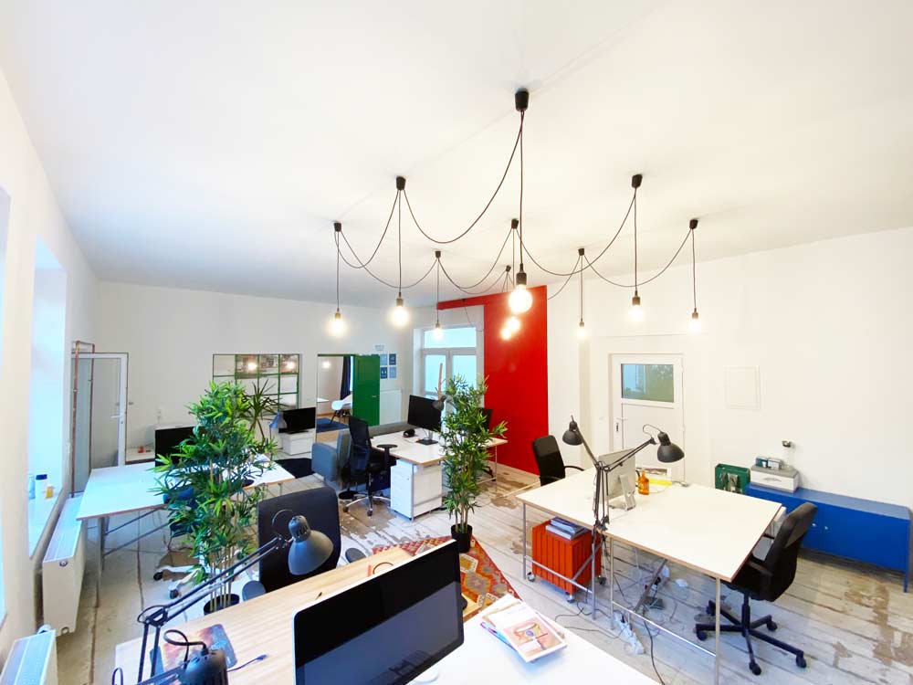 Coworking Spaces München – Designerschreibtisch Arbeitsplatz für Freelancer, Coworker, Selbstständige oder Freiberufler