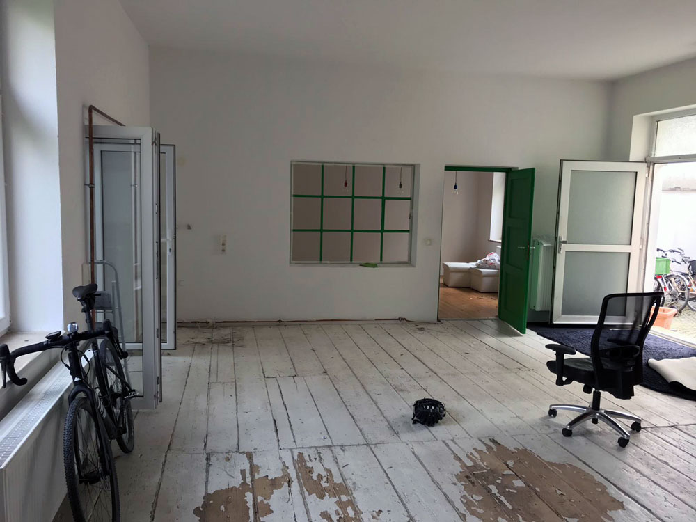Renovierung Coworking Space Coworker's Paradise 2019